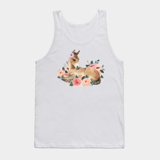 Floral Baby Horse Tank Top